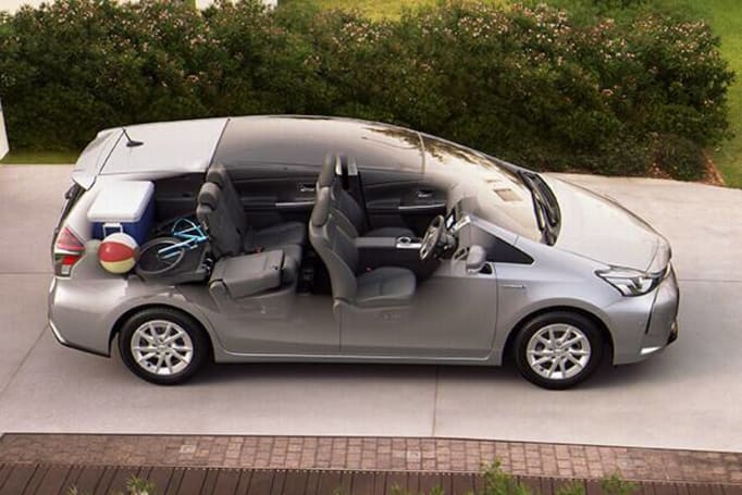 Toyota Prius v Review For Sale Models Colours Specs in